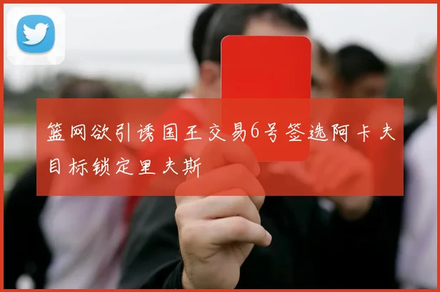 篮网欲引诱国王交易6号签选阿卡夫目标锁定里夫斯